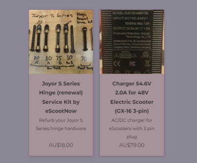 Joyor Spares (inc Dragon Slayer / Bolzzen Commando)