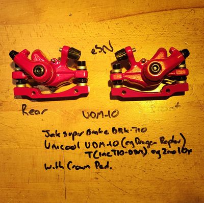 Cable Brake Calliper as VDM-10 (Dragon Raptor) / T10-DDM (Zero 10X) Factory Spare