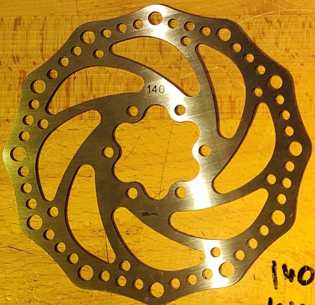 140mm Brake Disc Rotor Wave Style [TurboBrake|NAMI], Type: 2.3mm - NAMI Electric Spare