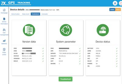 Platform subscription - 36 months - eScooter IoT GPS Tracker by eScootNow (Keelin/SKY200)