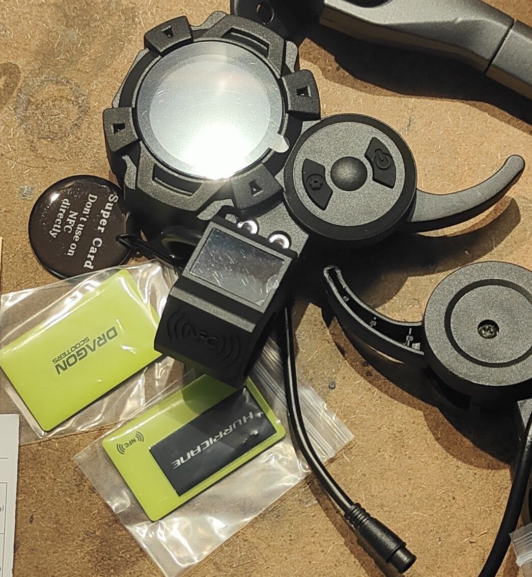 NFC Throttle / Display suit Dragon Hurricane [Langfeite H1]