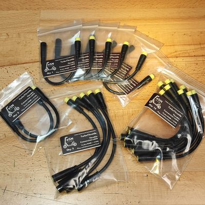 Throttle conversion cable for Kaabo/NAMI systems, supports Wuxing KTRB throttles  [TurboTap TurboThrottle]