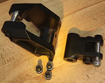 TurboTouch Rear Shock Bracket for Kaabo Wolf Warrior 11/GT [TurboTight|RM]