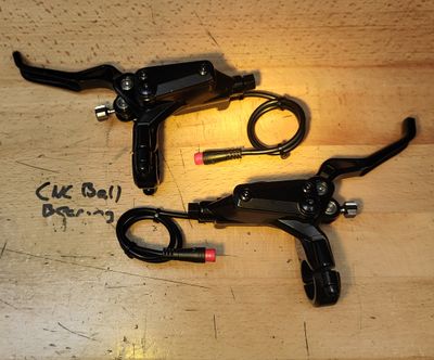 TurboBrake Brake Lever CNC Ball Bearing Edition