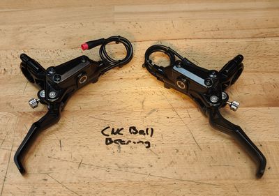 TurboBrake Brake Lever CNC Ball Bearing Edition