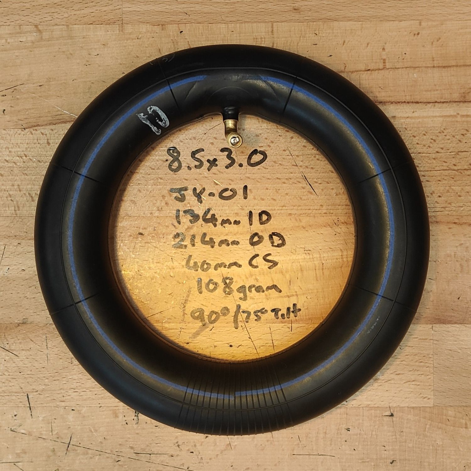 8.5x3.0&quot; Tube 90 degree [JY-01]