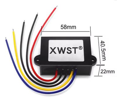 12V 3A (36w) Buck Converter (15-85v input)