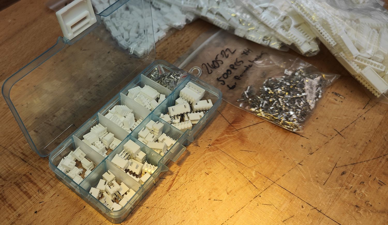 JST White XH Connector Series