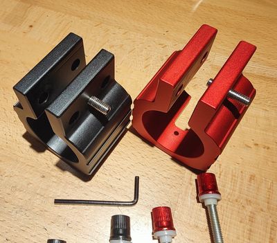 DDM VDM-10 Ruggedised Folding Stem Clamp (suit Dragon Raptor / Zero 10X etc)