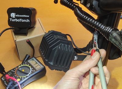 Teverun to NAMI M8 Headlight &amp; Horn Conversion Cable [TurboTap | TurboTorch]