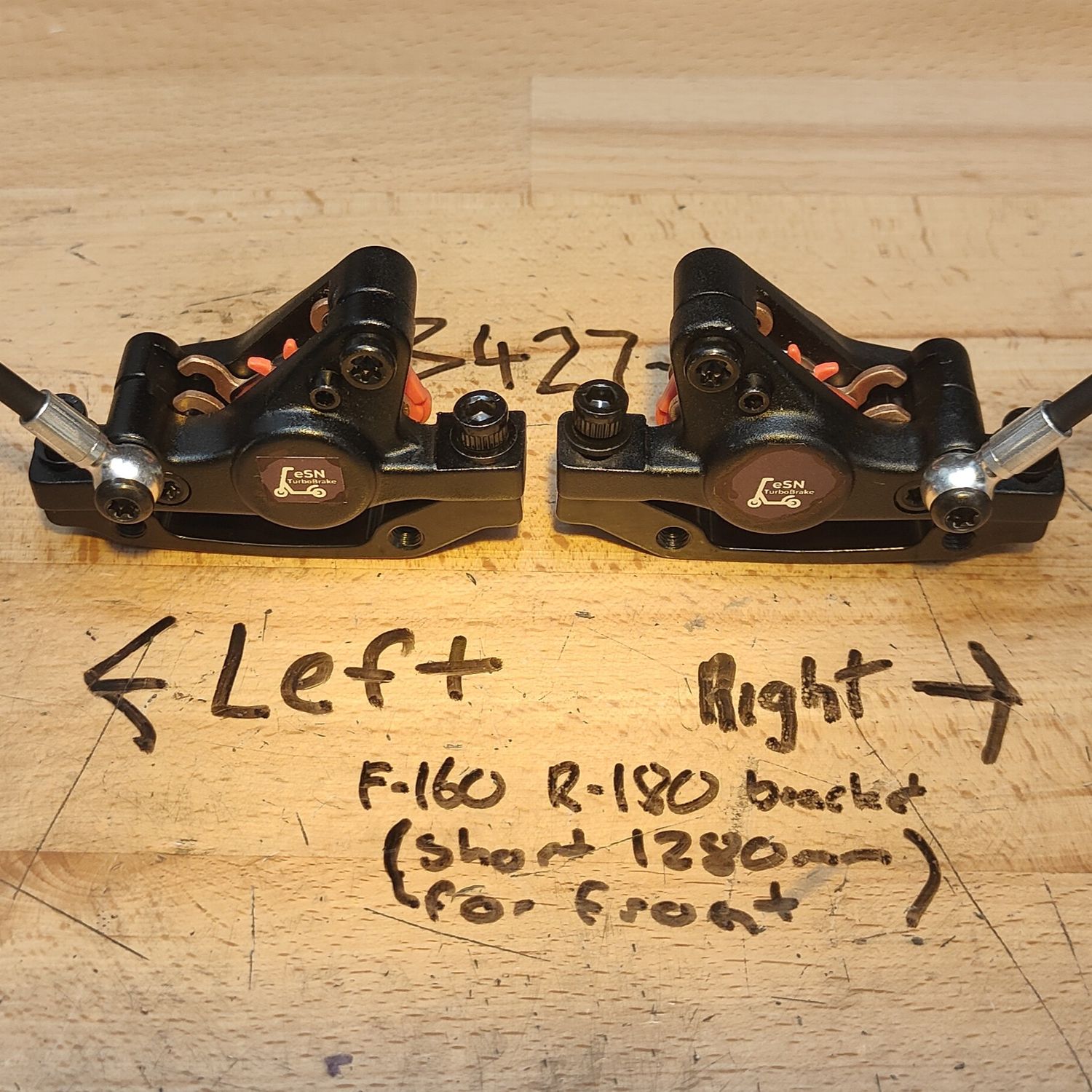 TurboBrake HB427-H 2-Piston Brake Calliper