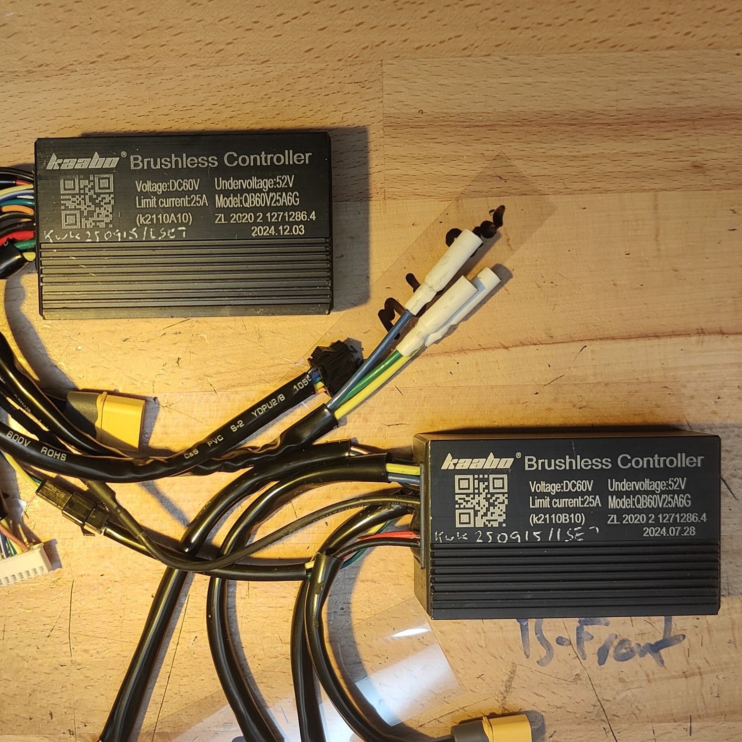 Kaabo Mantis 10 2025 Controller 60V 25A K2 (KM-03 and other K2 displays)