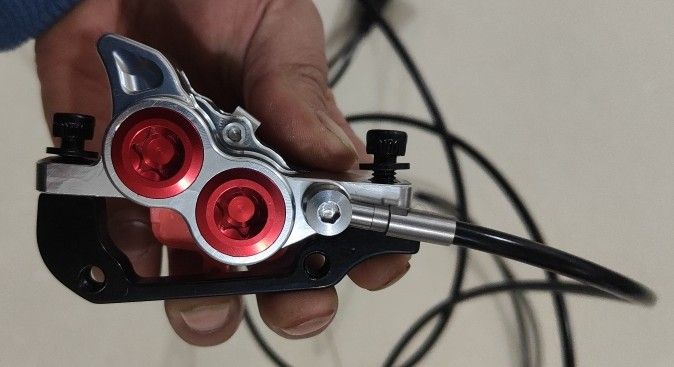 TurboBrake HB427-4M Calliper Banjo Conversion Kit (FlexiHose)