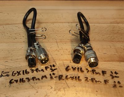 TurboCharge Conversion Cable GX16 3-Pin Female TurboCharge Conversion Cable GX16 3-Pin Female