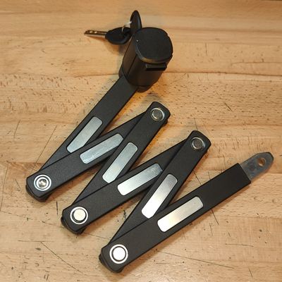 Folding Lock with Key