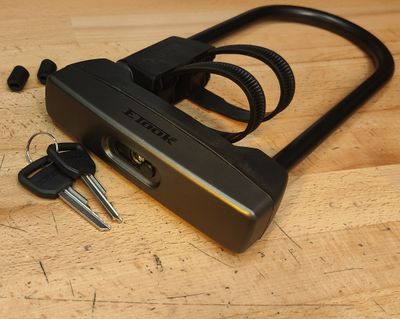 U-Lock with Key [ETOOK: ET110S | ET110L | ET600L]