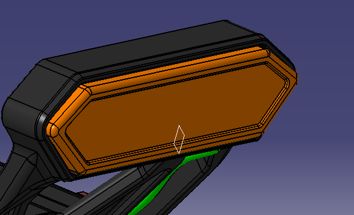 Gspace Venus Rear light suit G15 Commander