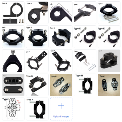 eScooter Accessory Mounting Bracket Series eScooter Accessory Mounting Bracket Series