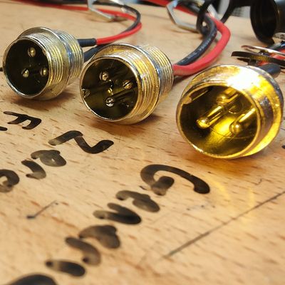 GX16 eScooter Charging Port Connector (3 pin panel socket to XT30 or XT60 / 2&amp;3 pin plug/socket)