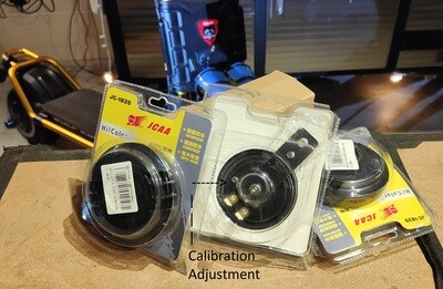 Automotive Horn for eScooter (including deep low frequency 430Hz)