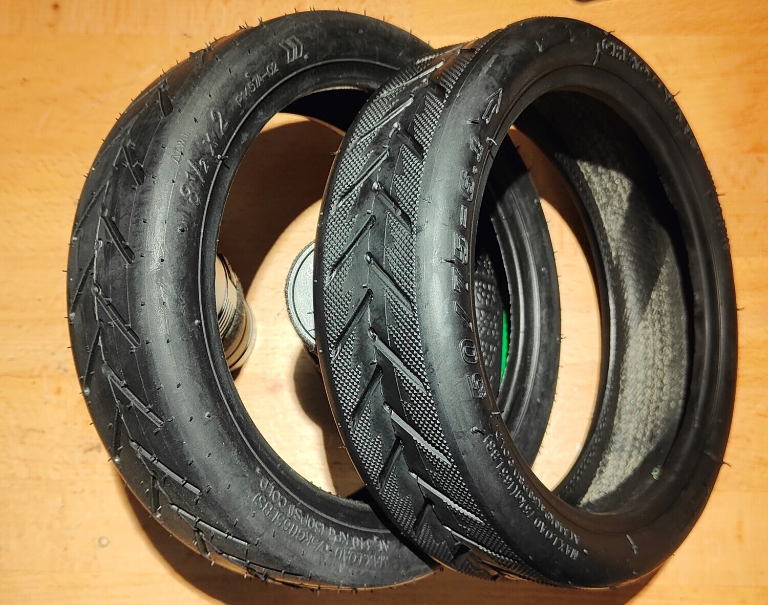 8.5x2, 50/75-6.1 and 10x2-6.1 tyre suit Xiaomi M365 and clones