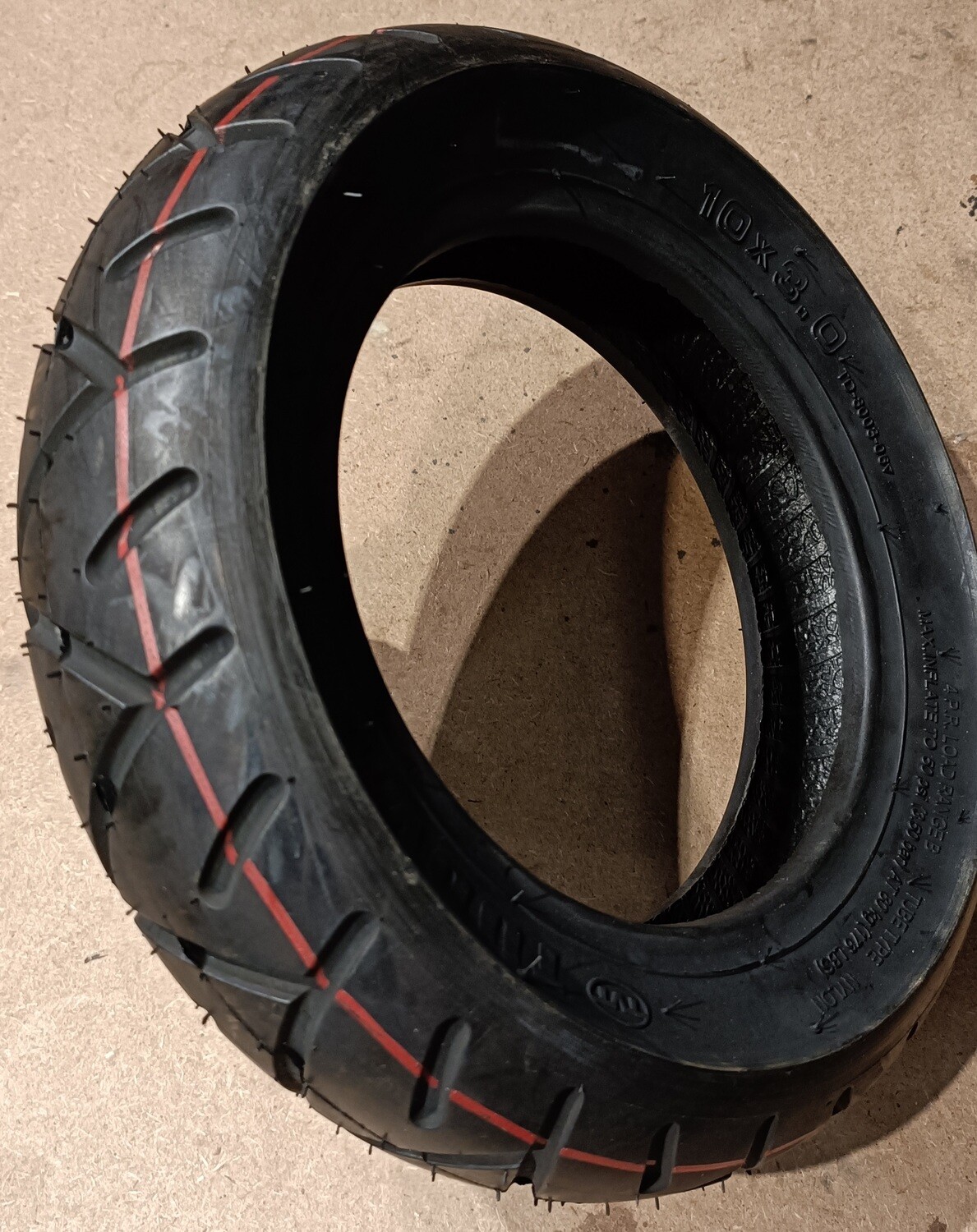 Tuovt 10x3.0 Road Tyre (tube type) [TD-8003]