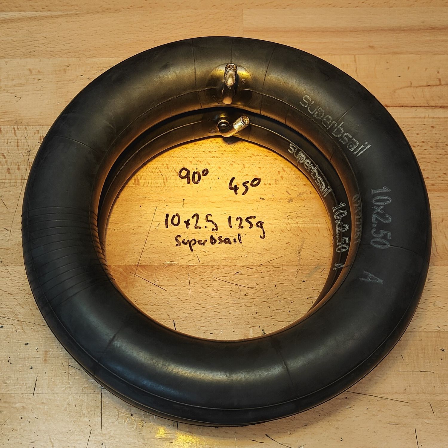 10x2.5 Tube Bent Valve 45/90 degree