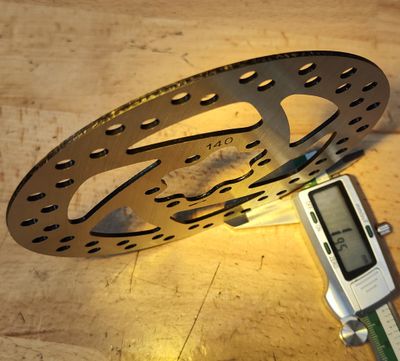 140mm Brake Disc Rotor Round [2mm]