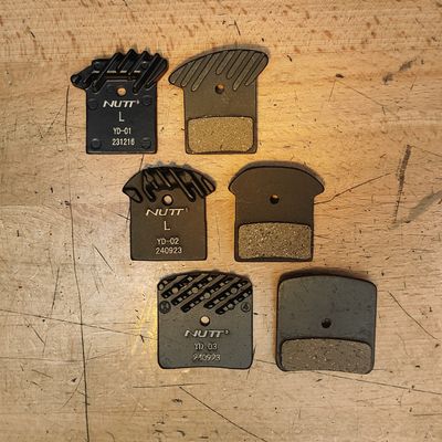 Rectangular NUTT Brake Pad (Cooling Enhanced)