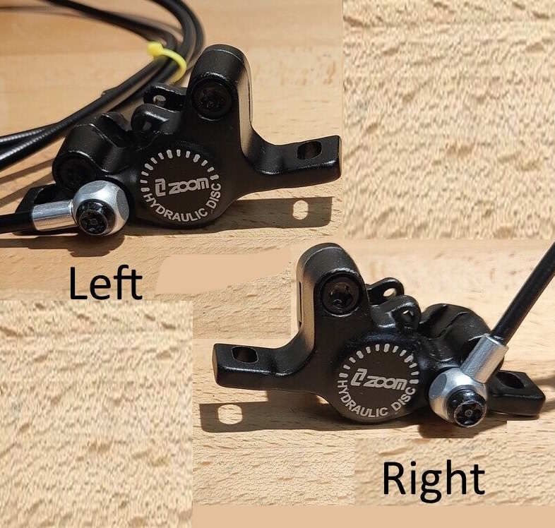 Zoom "HB-875E" 2-Piston Hydraulic Brake Calliper (suit Kaabo, Teverun, VSETT, Zero, Dragon Slayer)