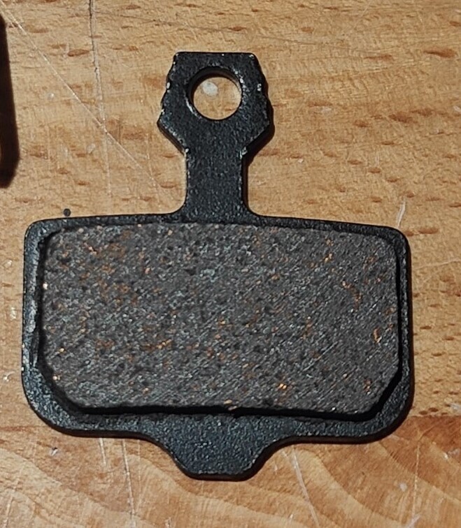 Rectangular "Crown" Brake Pad, Compound: Resin Semi-metal