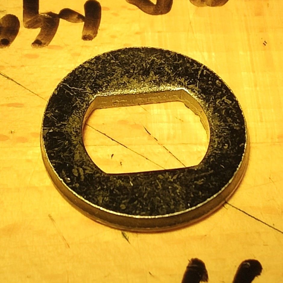 TurboTight Axil Washer M12-M14 (round, hook &amp; spacer) [NAMI | Kaabo], Variant: Round: Thin (3mm) NAMI Klima / Stellar spare (inner)