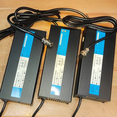TurboCharge Fast Charger 54.6/58.8/67.2/84V for 48/52/60/72V GX16-3F-13/RGX16-2M-12 5-7A [MC450T]