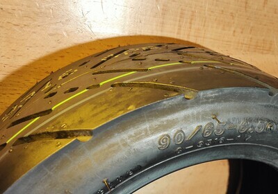 CST 90/65-6.5 Road Tyre (tubeless, SH) [C-9316]