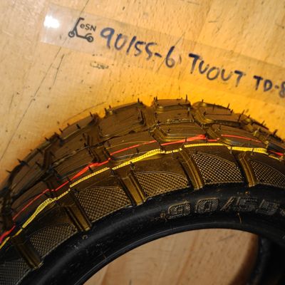 Tuovt 90/55-6 Semi Off-Road Tyre (tubeless, SH) [TD-8009]