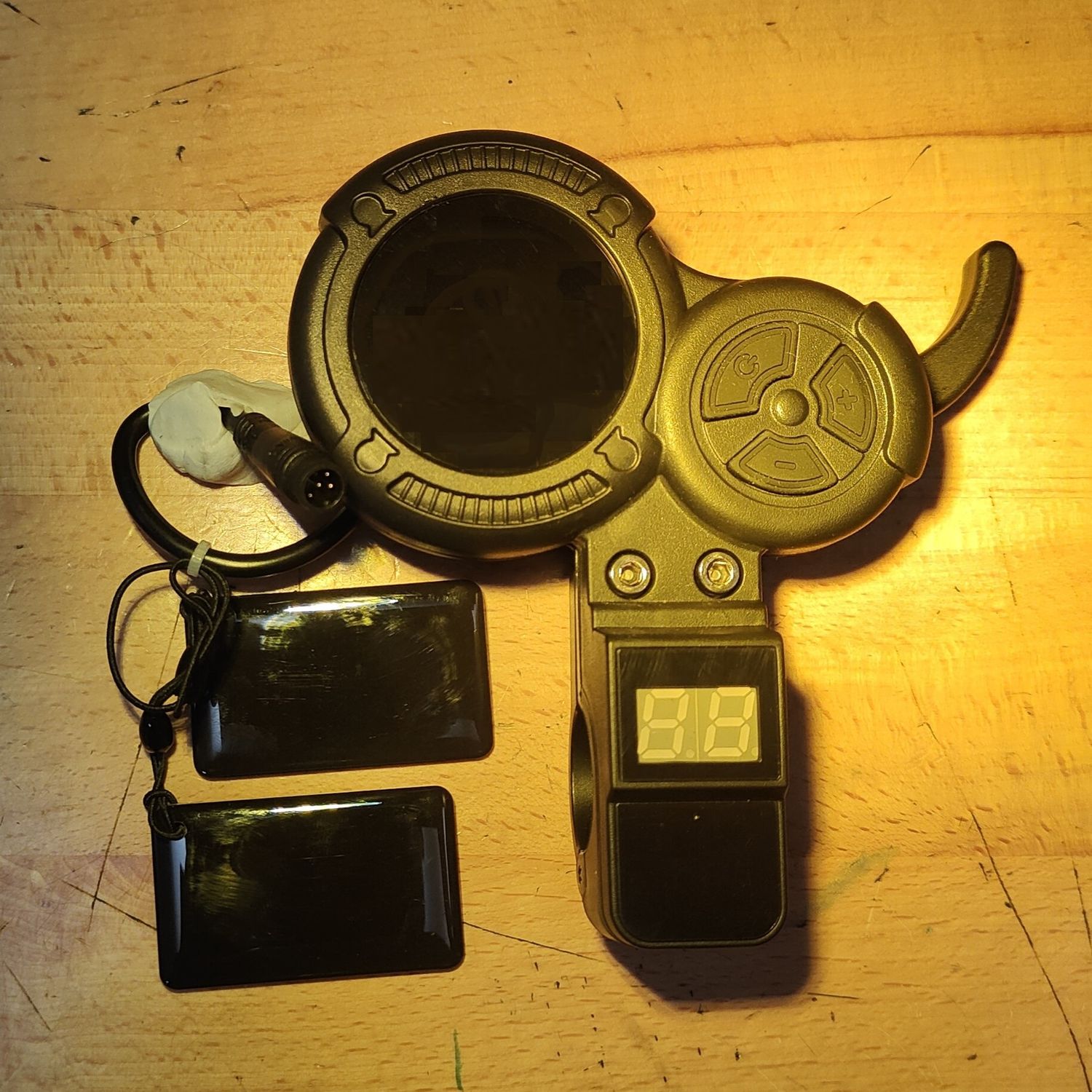 NFC Throttle/Display (LCD to 60V)  [VSETT | Dragon Raptor VDM-10 {Zero}], Variant: Non-Branded Alternative