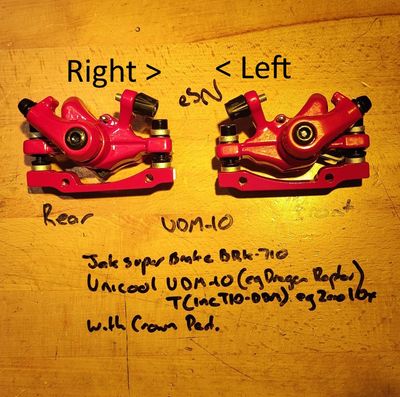 Cable Brake Calliper VDM-10 (Dragon Raptor) / T10-DDM (Zero 10X)