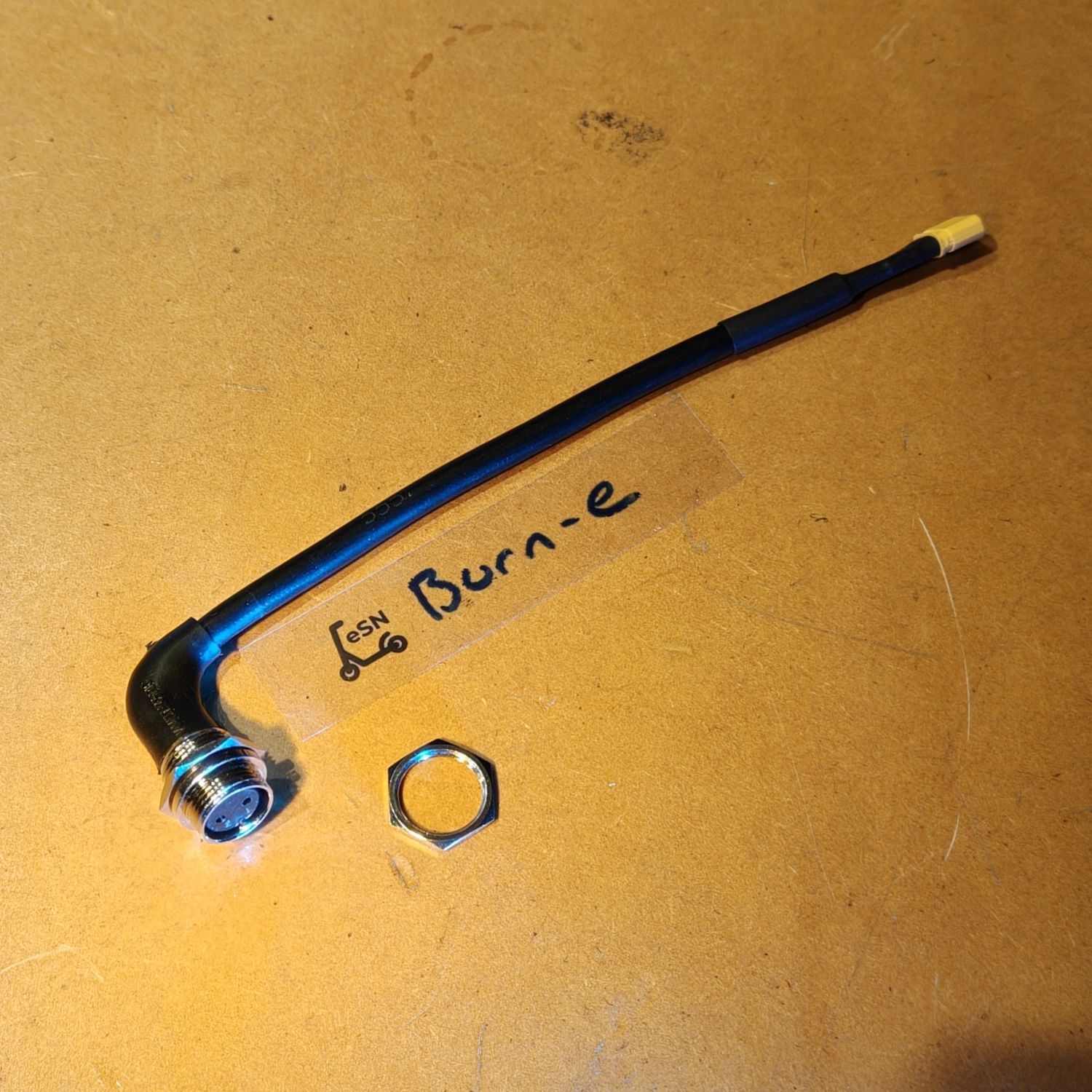 NAMI Charging Port (RGX16 2-Pin), Variant: 90 Degree (suit Burn-e)