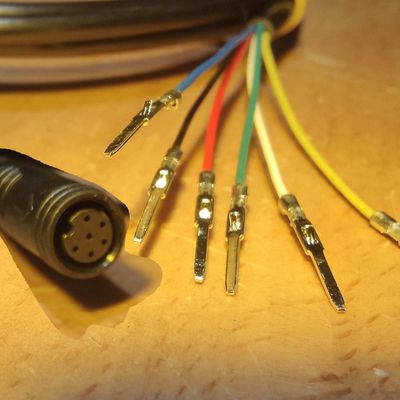 VDM-10 Display Cable (M8 6-pin - JST SM 6-pin suit Dragon Raptor, Zero 10X etc.)