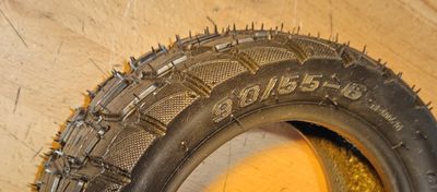 90/55-6 Semi Off-Road Tyre (tubeless) [TurboTread DynoGrip: HT027 | BAOLUN BL-6005]
