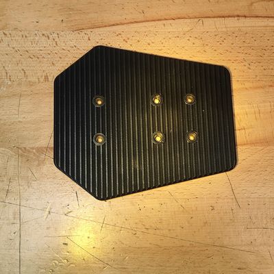 Rear Plate (footrest) suit Dragon Raptor VDM-10