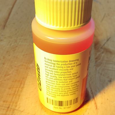 Hydraulic Mineral Oil (Brake Fluid for bleeding) 60ml
