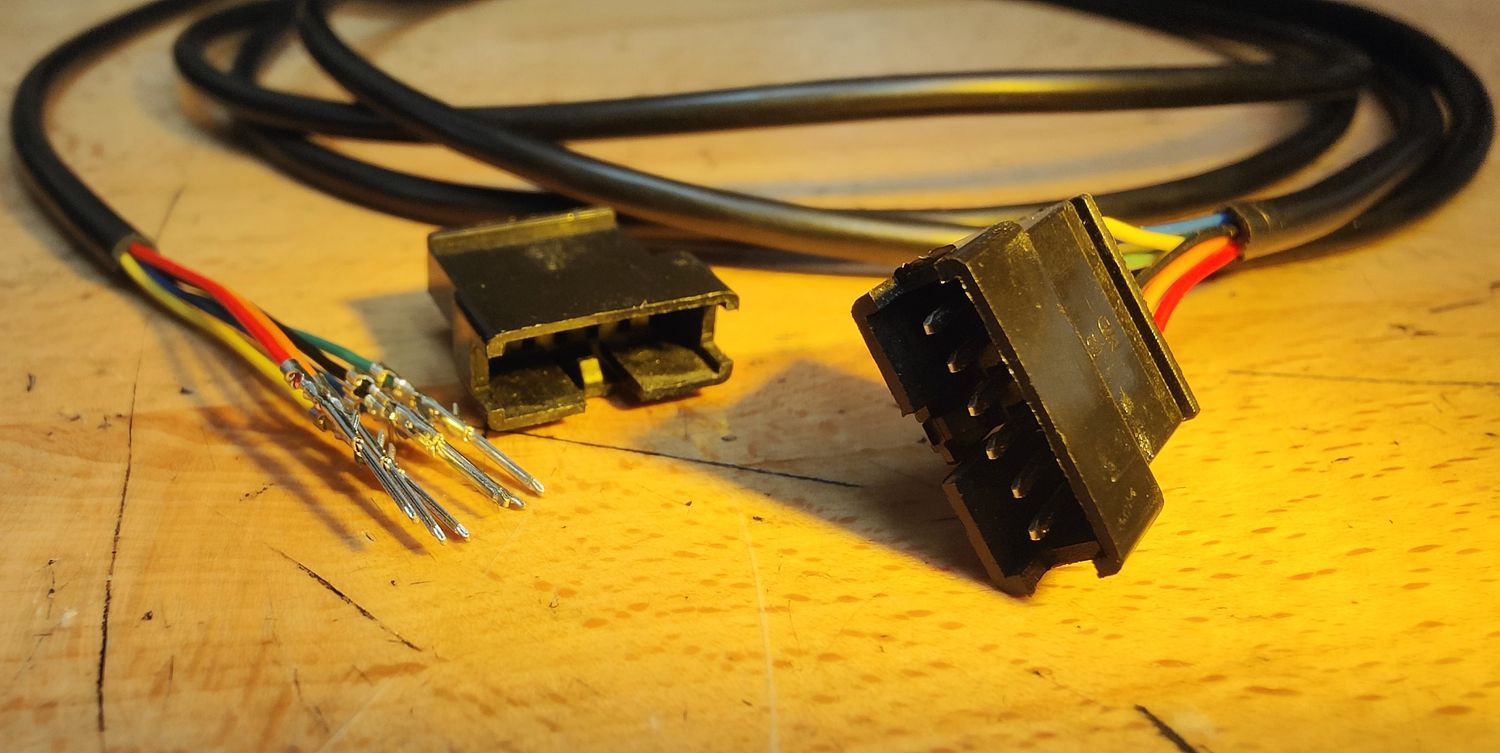 Main Cable suit Display/Throttle Dragon GTR/GTS inc V2 &amp; Cyclone (JST SM 6-pin) [JP]