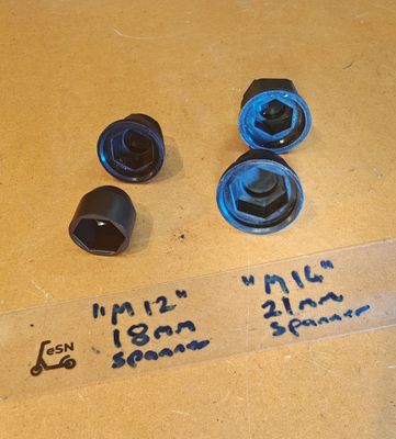 TurboTight Axil (Axle) Nut Cover [KAABO | Teverun}