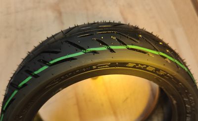 CST 9x2.50-6 Road Tyre (tubeless, OSH) [CM560]