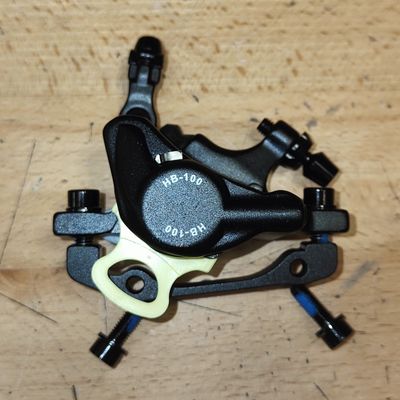 Zoom XTECH HB-100 2-Piston Semi-Hydraulic Brake Calliper (mechanical/cable suit select Kaabo Mantis 10)