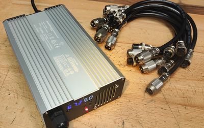 TurboCharge Fast Charger 67.2/84.0V for 60/72V GX16-3F 5/6A [YZ500]