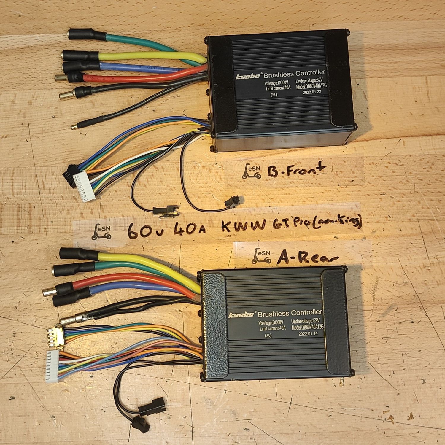 Kaabo Controller 60V 40A {TFT} Wolf Warrior GT Pro