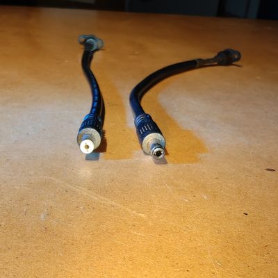 TurboCharge Conversion Cable 8MM Socket to 5.5mm 2.1 &amp; 2.5mm Plug