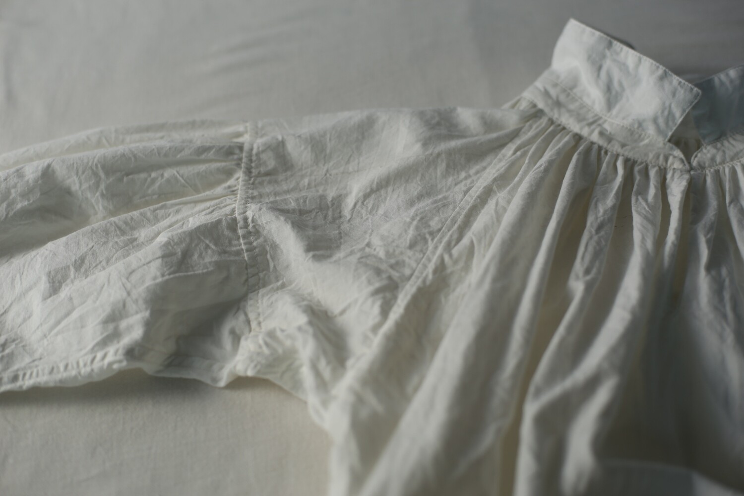 Khadi cotton blouse. HBS-22「オフ/Neutral」